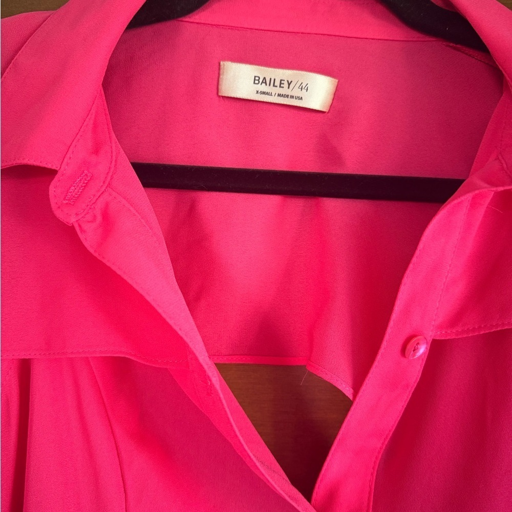 Revolve Siff Blouse in Fuchsia from Bailey 44 - Picture 6 of 8